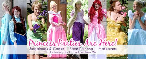 Singalong And Storytime Princess Entertainers For Any Ct Party Princess