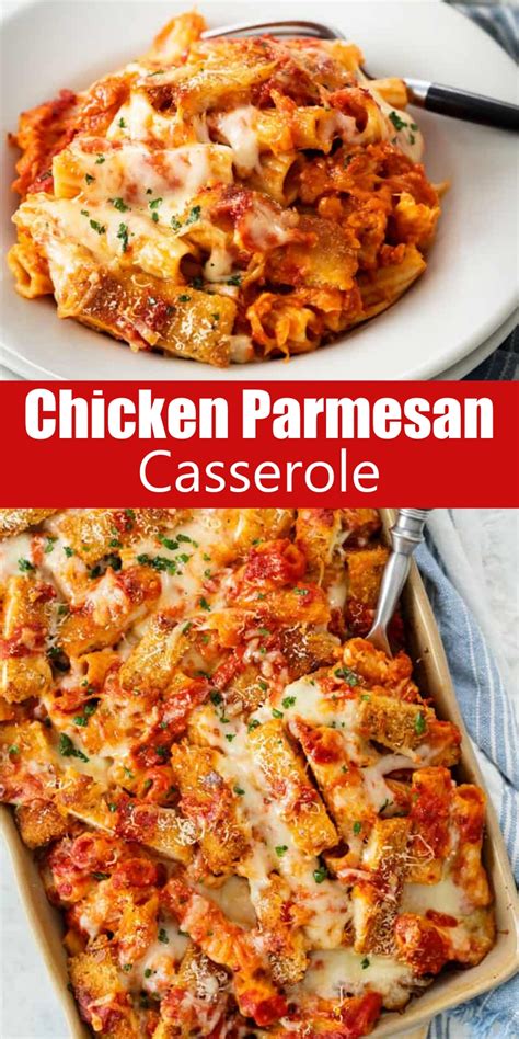 Chicken Parmesan Casserole Recipe Cucinadeyung