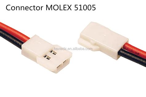 2 Pin Molex 51005 Connector Male Female Cable Wire Harness Buy Molex 51005 Connectorconnector