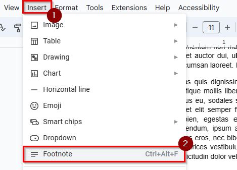 How To Add Footnotes In Google Docs Sheets For Marketers