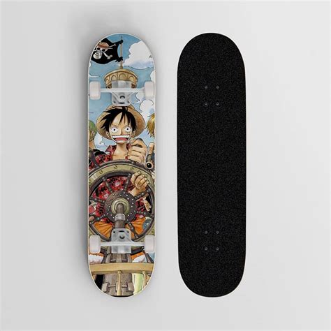 Buy One Piece Monkey D Luffy Roronoa Zoro Anime Skateboard Pro