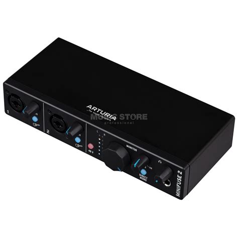 Arturia MiniFuse 2 Black | MUSIC STORE professional