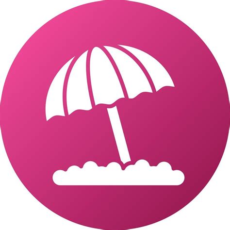 Beach Umbrella Icon Style 6491767 Vector Art At Vecteezy