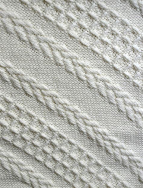 Shawl Collar Poncho - White | Branigan Weavers