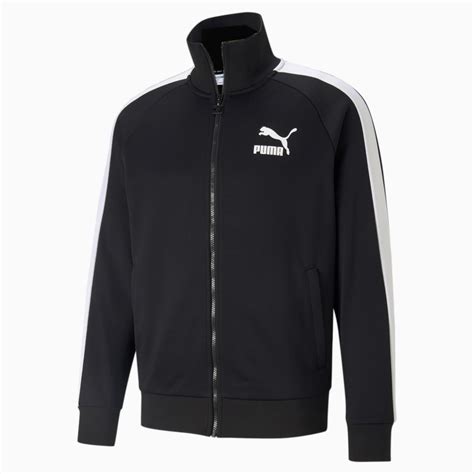 Iconic T Erkek Track Ceket Siyah Puma Sku Puma