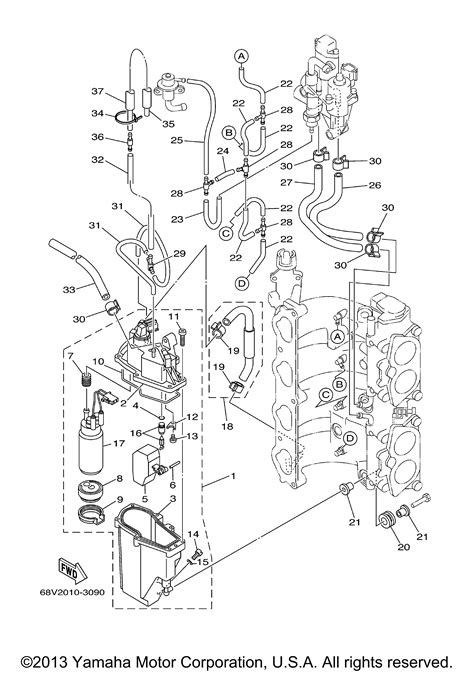 Yamaha 115 Outboard Motor Parts Diagram