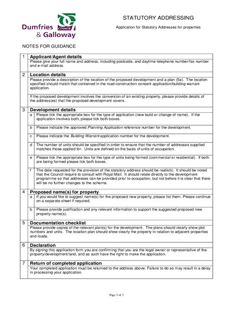 Fillable Online Street Naming And Numbering Guidance And Policy Fax