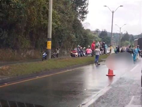 Una Persona Muri En Accidente De Tr Nsito En La Autopista Medell N