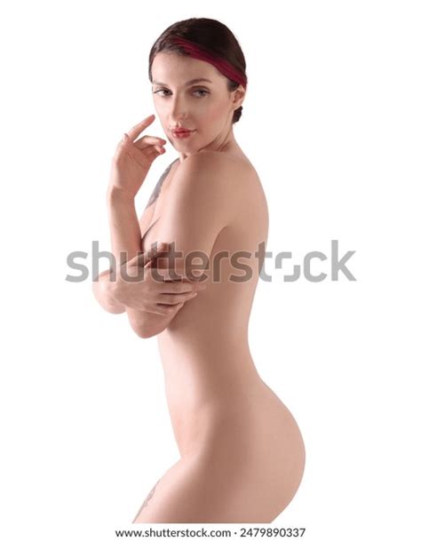 Beautiful Nude Woman Posing On White Stock Photo 2479890337 Shutterstock
