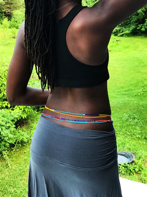 Ghanaian Waist Beads Black Owned Shops Jewelry Festival Accessories