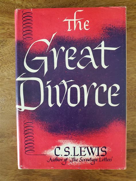 The Great Divorce by C.S. Lewis: (1946) | Jewel's Books