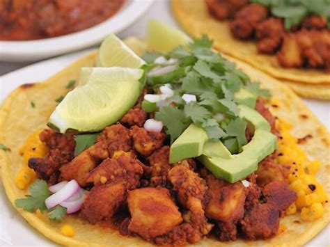 Premium Photo Tacos Al Pastor Mexican Food Image