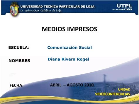 Medios Impresos PPT