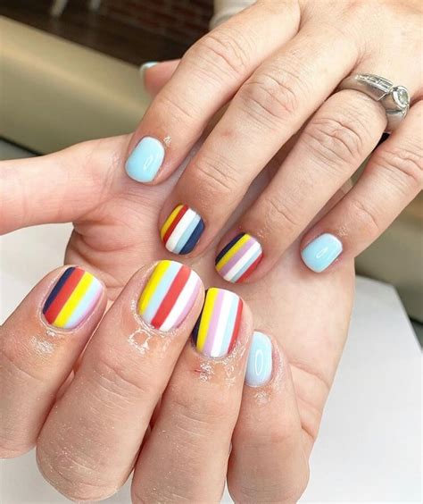 Short Gel Nail Ideas Summer Dahlia Noor