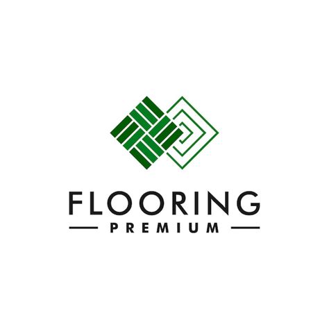 Premium Vector Flooring Logo Icon Parquet Vector Illustration Design