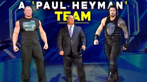 Roman Reigns And Brock Lesnar In Team With Paul Heyman Payback Winner