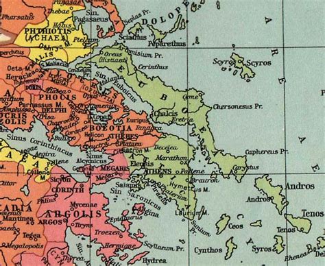 Ancient Greek Map