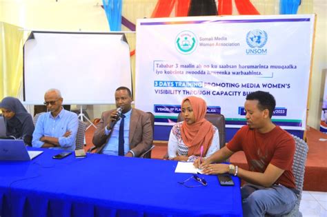 Somwa Holds A Workshop On Empowering Somali Women In The Media Somali