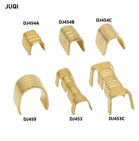 100pcs Dj454 03 10mm2 U Shaped Copper Wire Crimps Terminal Cold