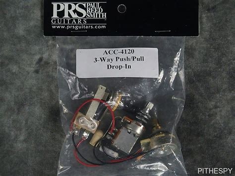 NEW PRS CUSTOM 3 WAY TOGGLE SWITCH PUSH PULL TONE VOLUME POT Reverb