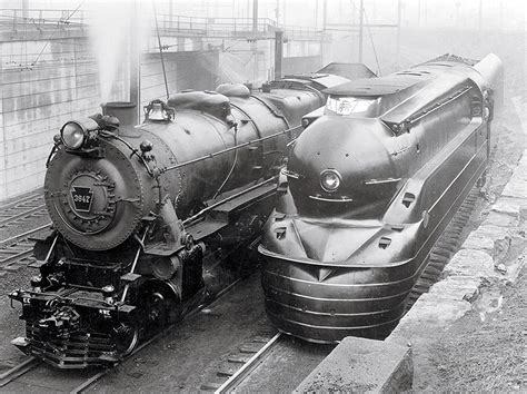 Streamlined steam locomotives - Trains