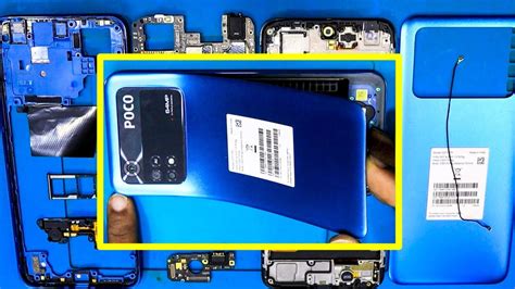 Poco X4 Pro 5g Disassembly Teardown Poco X4 Pro Back Cover Open