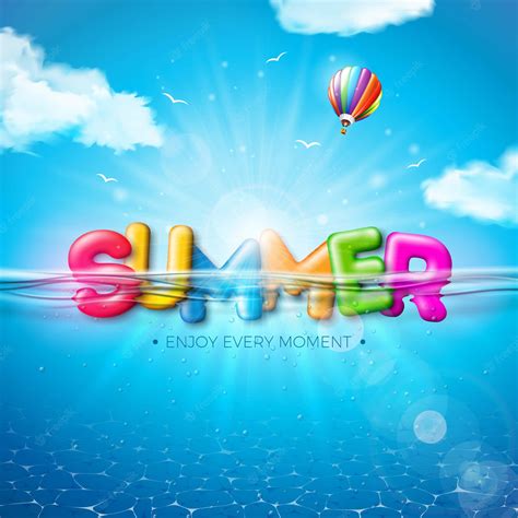 Download Summer Fun Ocean Sky Wallpaper