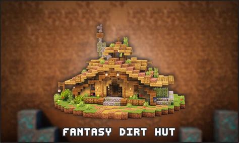 Fantasy Dirt Hut Minecraft Map