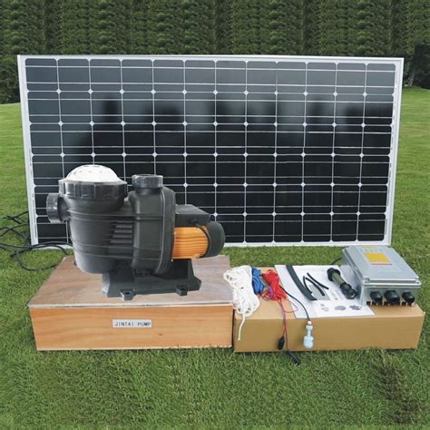 China Solar DC Water Pump Kits Solar Powered Swimming Pool Pump Solar