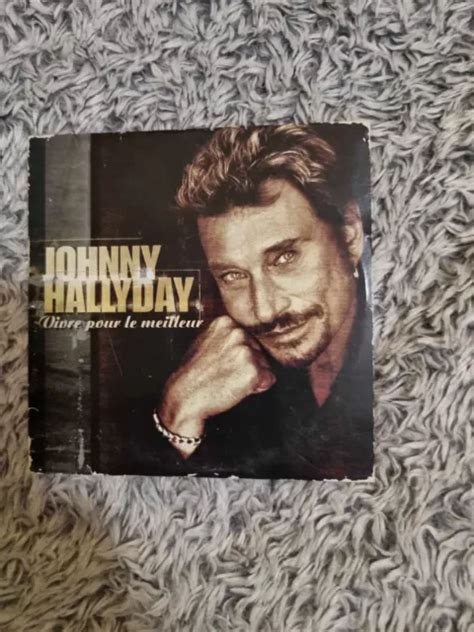 VIVRE POUR LE Meilleur Johnny Hallyday Cd 2 Titres EUR 1 00