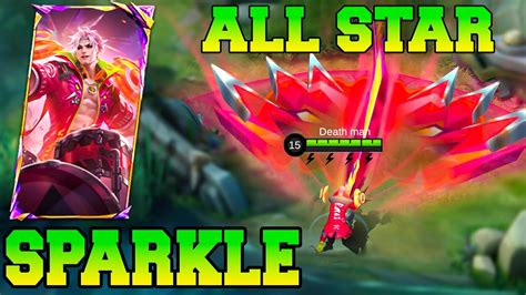 Fredrinn Sparkle Skin MLBB Gameplay Mobile Legends All Star Skin