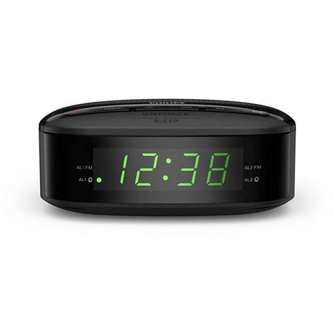 Buy Philips Clock Radio Black Online in UAE | Sharaf DG