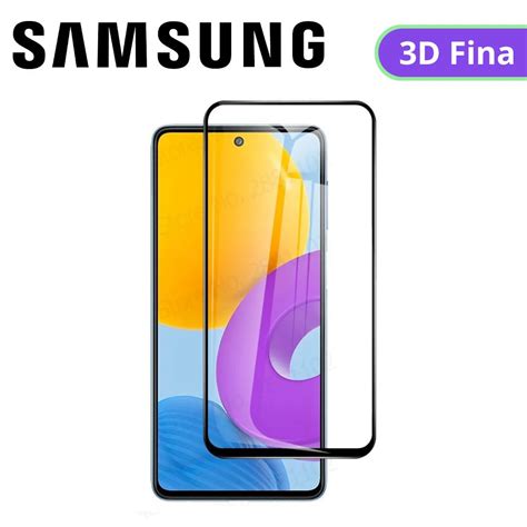 Película De Vidro Temperado 3d Fina Borda Preta Samsung