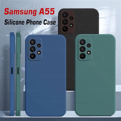 เคสโทรศัพท์ซิลิโคนเหมาะสำหรับ Samsung Galaxy A01 A02s A03s A04s A05s