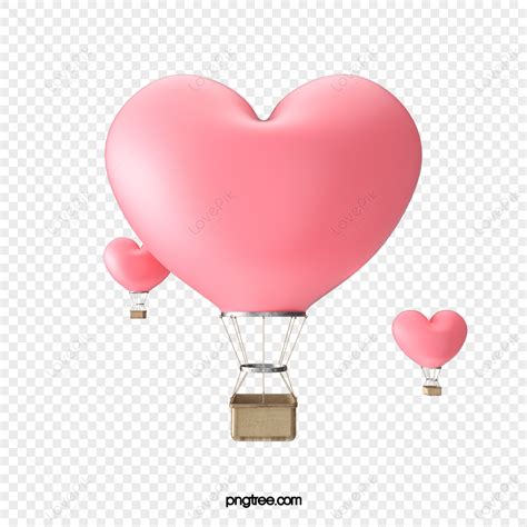 Lovely Hot Balloon Png Images With Transparent Background Free