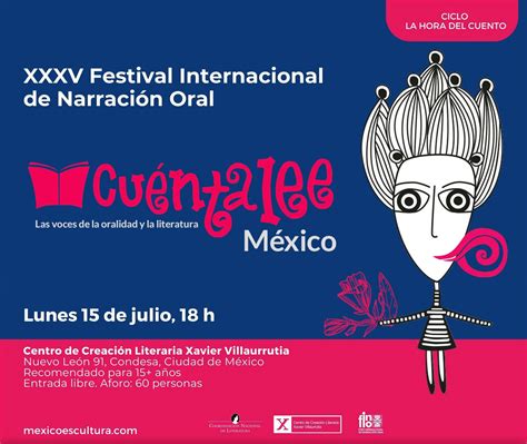 Xxxv Festival Internacional De Narraci N Oral Cu Ntalee M Xico Ciclo