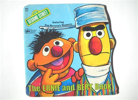 Ernie And Bert Book Vintage 1970s Sesame Street