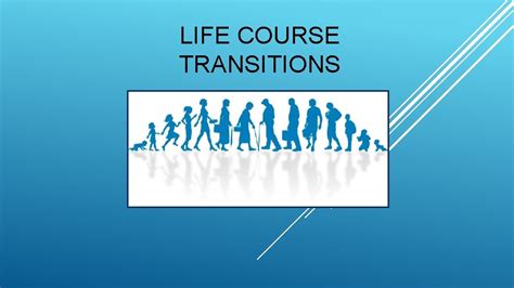 life  transitions chapter outline  life