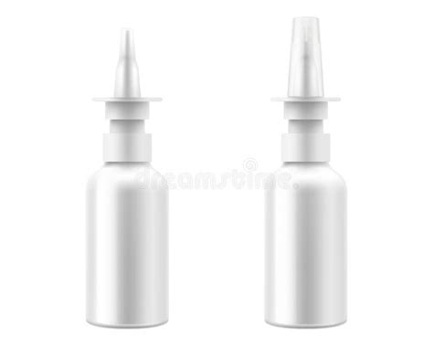 3d White Nasal Spray Stock Illustrations 249 3d White Nasal Spray