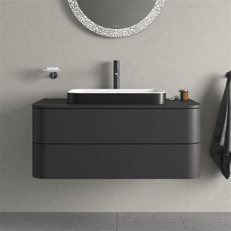 Duravit Happy D Plus Vanity Unit Pull Out Compartments Super Matt