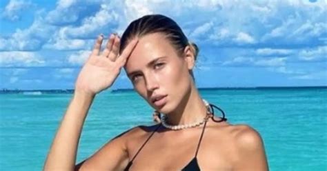 Instagram Model Baffles Fans With Caption As She Delights In Sexy Bikini Snaps Daily Star