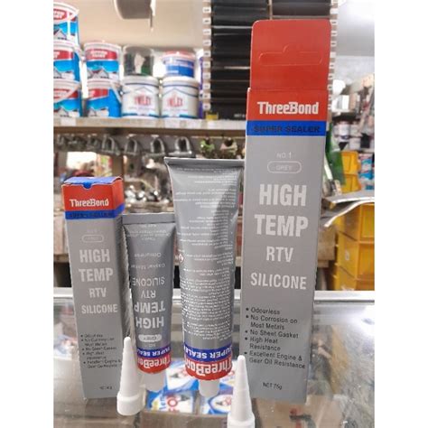 Jual LEM THREEBOND SUPER HIGH TEMP RTV SILICON 30gr 75gr Shopee