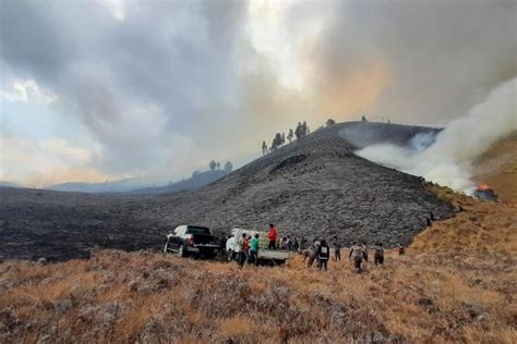 Ketika Flare Prewedding Sebabkan Kebakaran Hutan Di Bromo Api Belum