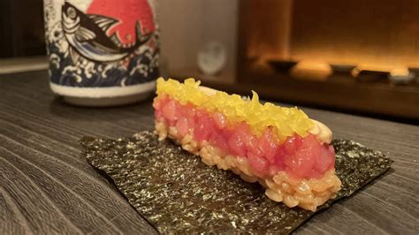 Modern sushi omakase at the Bellwood | Restaurants in Tokyo