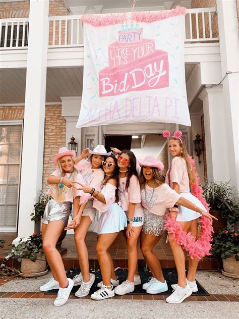 Adpi Bid Day Bid Day Themes Bid Day Sorority Bid Day