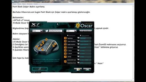 Hileevreni Aison Point Blank Sniper Makro Ayarlama YouTube