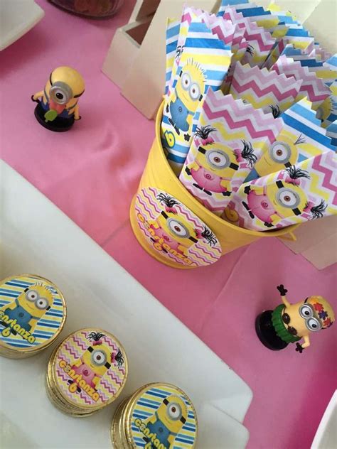 Minions Birthday Party Ideas Photo 4 Of 11 Catch My Party