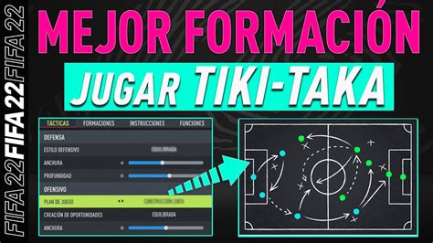 Fifa Mejor Formaci N Para Jugar Tiki Taka T Cticas E