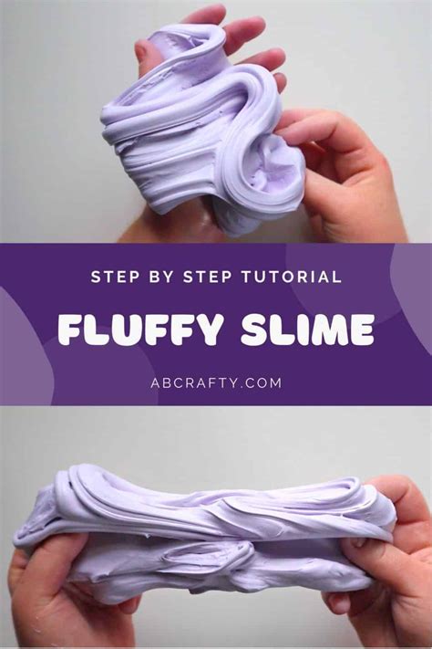 Fluffy Slime How To Easily Make Fluffy Slime Ab Crafty