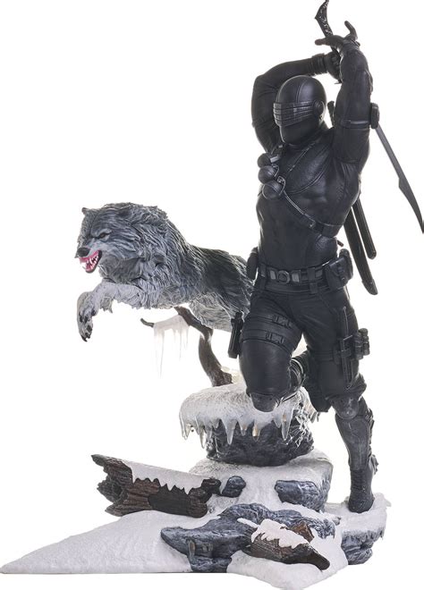 Dst Solicitations Gi Joe Gallery Snake Eyes Pvc Statue